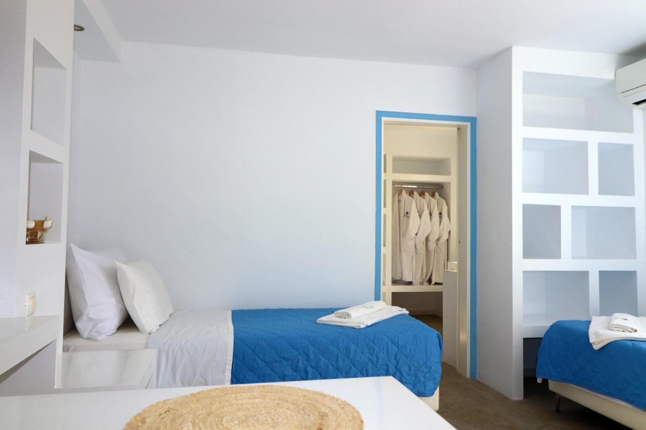Coralli Beach Apartments Mikri Vigla Bagian luar foto