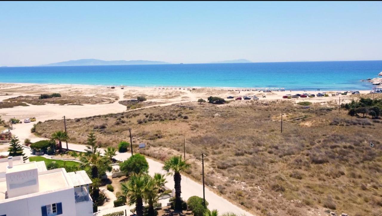 Coralli Beach Apartments Mikri Vigla Bagian luar foto
