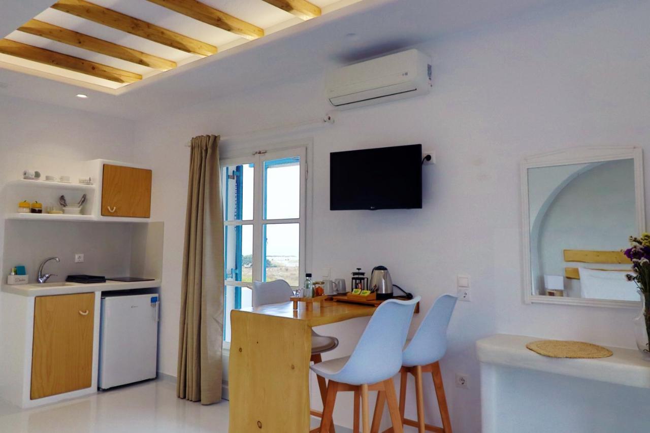 Coralli Beach Apartments Mikri Vigla Bagian luar foto