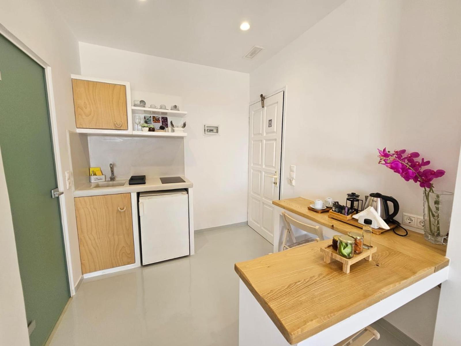 Coralli Beach Apartments Mikri Vigla Bagian luar foto