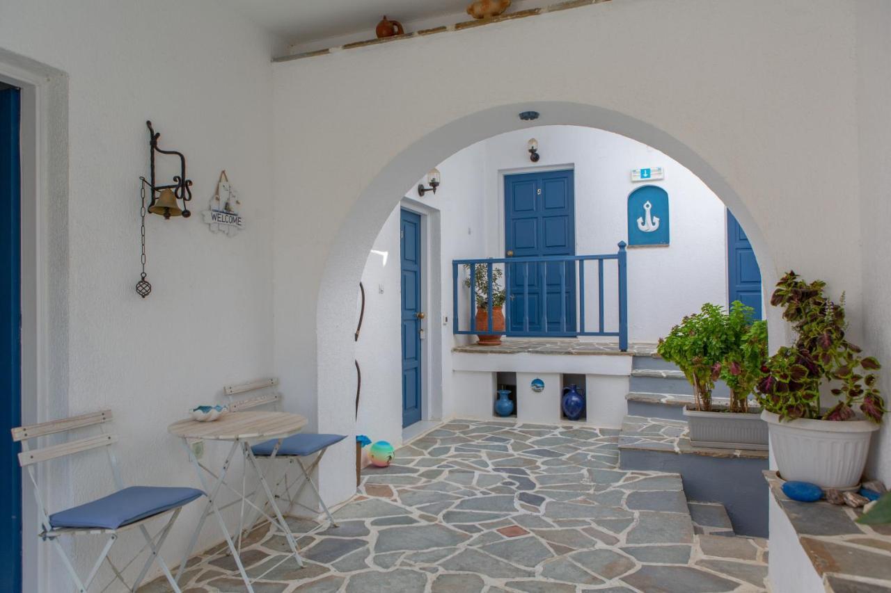 Coralli Beach Apartments Mikri Vigla Bagian luar foto
